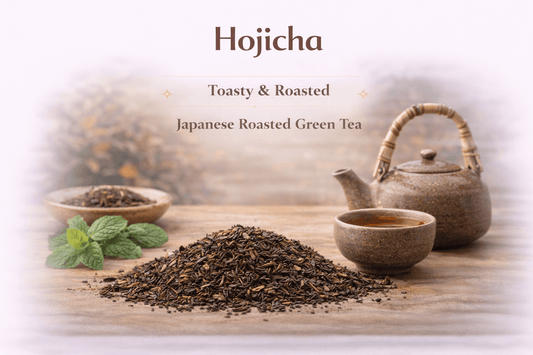 Hojicha Tea - Roasted Japanese Green Tea Powder